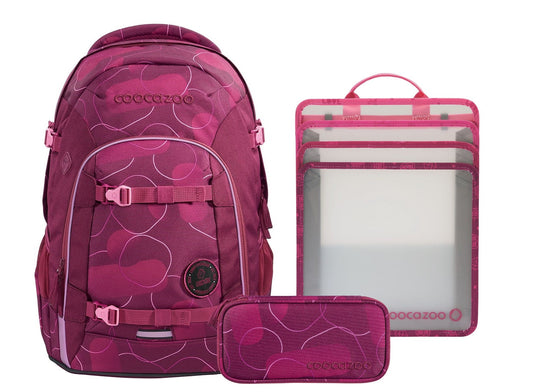 Schulrucksack-Set MATE Berry Bubbles 3-teilig
