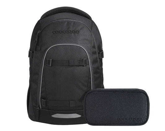 Schulrucksack-Set MATE Black Coal 2-teilig