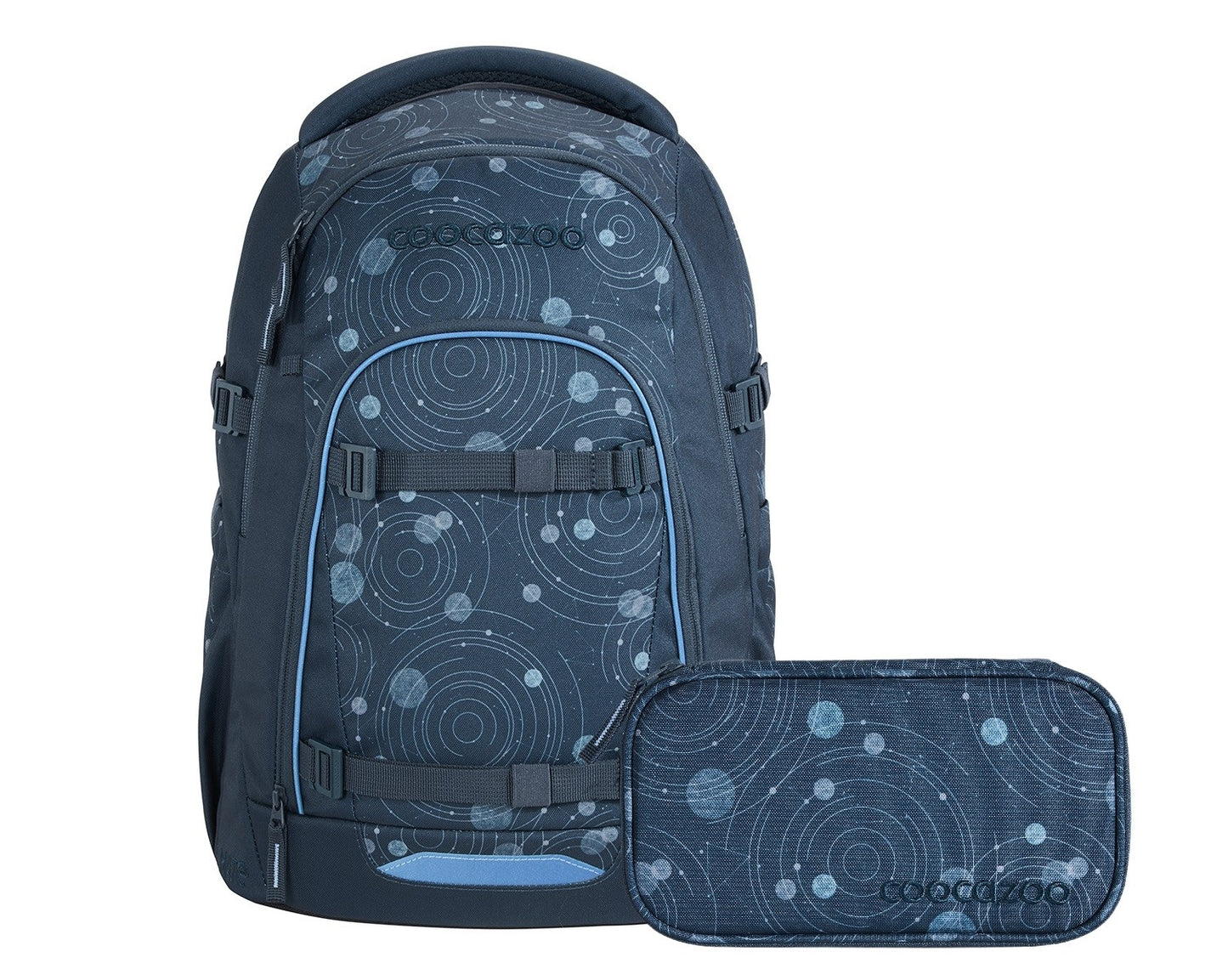 Schulrucksack-Set MATE Blue Orbit 2-teilig