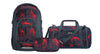 Schulrucksack-Set MATE Broken Black 3-teilig