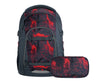 Schulrucksack-Set MATE Broken Black 2-teilig