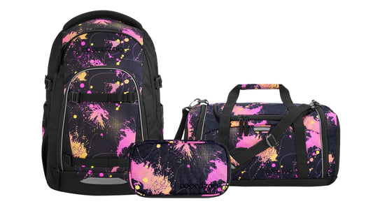 Schulrucksack-Set MATE Colour Drift 3-teilig