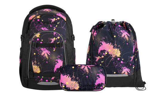 Schulrucksack-Set MATE Colour Drift 3-teilig
