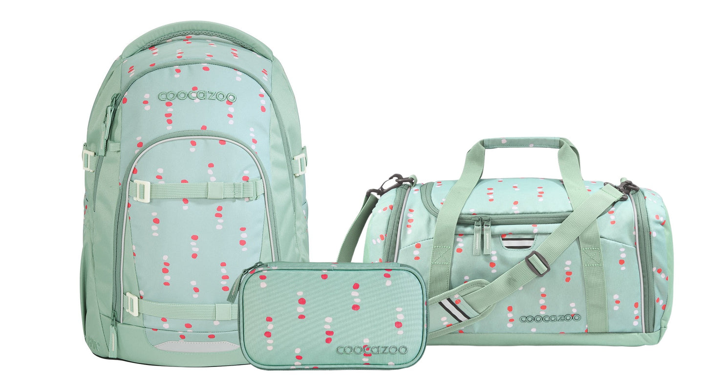 Schulrucksack-Set MATE Dancing Dots 3-teilig