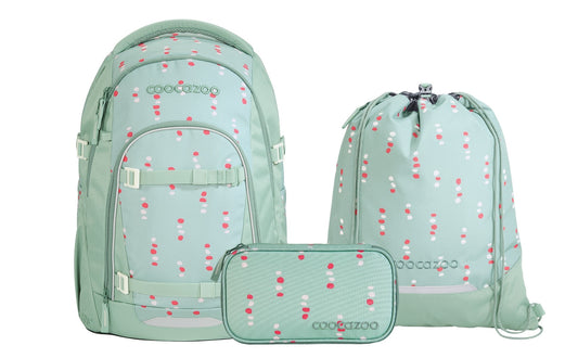 Schulrucksack-Set MATE Dancing Dots 3-teilig