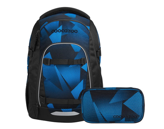 Schulrucksack-Set MATE Electric Ice 2-teilig