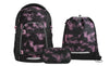 Schulrucksack-Set MATE Pink Illusion 3-teilig