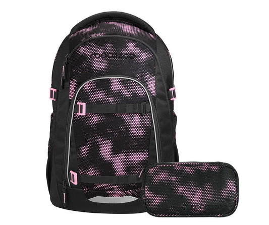 Schulrucksack-Set MATE Pink Illusion 2-teilig