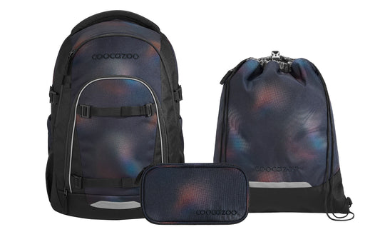 Schulrucksack-Set MATE Rainbow Illusion 3-teilig