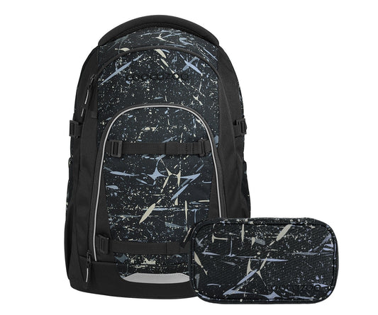 Schulrucksack-Set MATE Reflective Splash 2-teilig, Kollektion 26