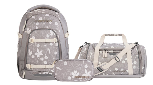 Schulrucksack-Set MATE Vanilla Bloom 3-teilig