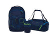 Schulrucksack-Set MATCH Blue Tech 3-teilig