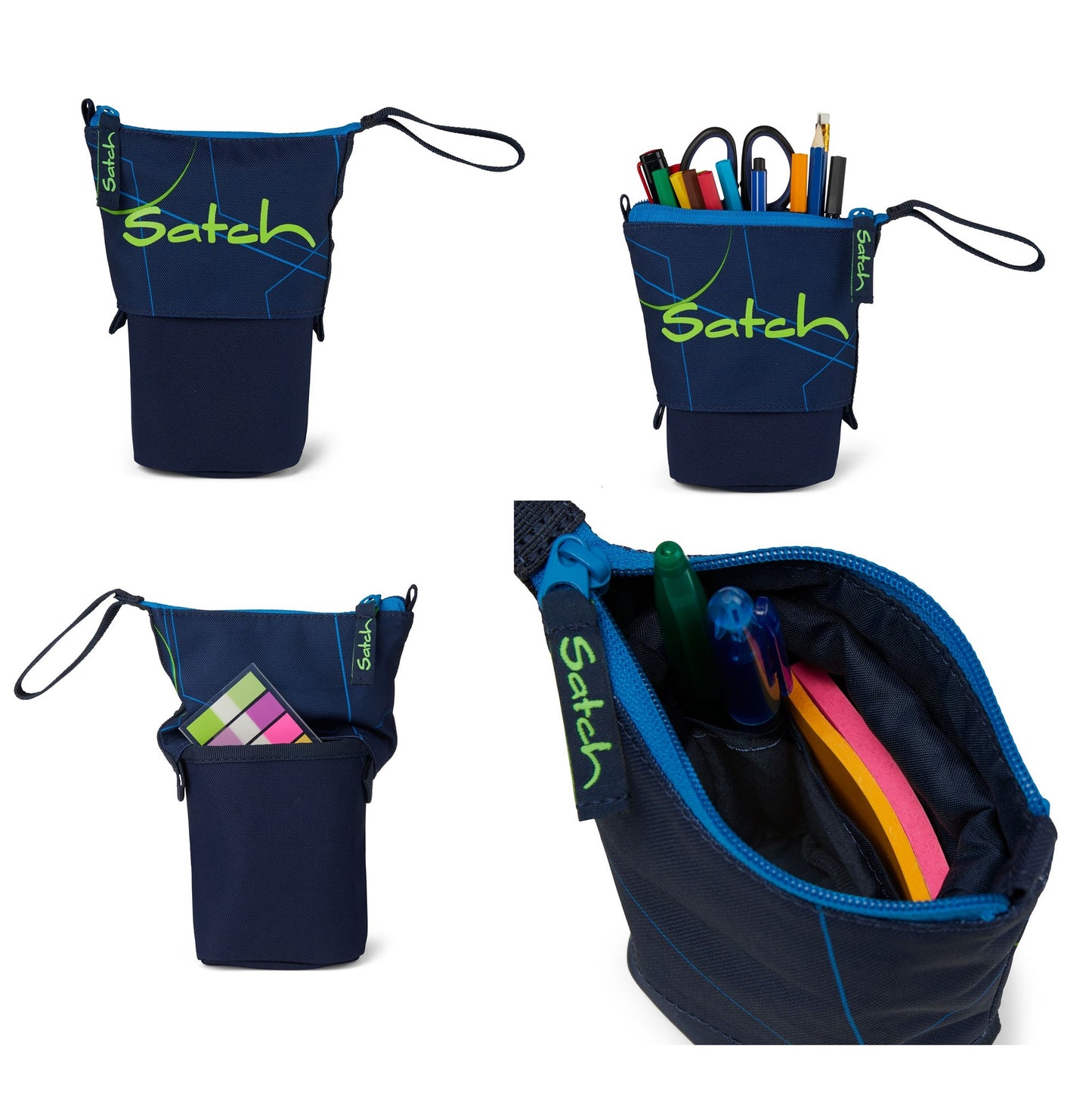 Schulrucksack-Set PACK Blue Tech 3-teilig