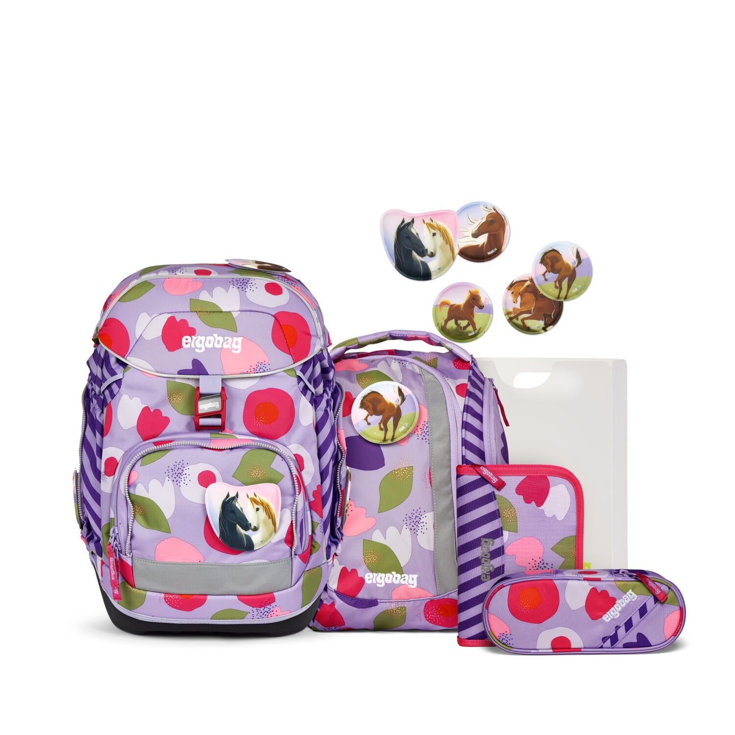 Schulranzen-Set Pack BlütenzauBär 6-tlg.