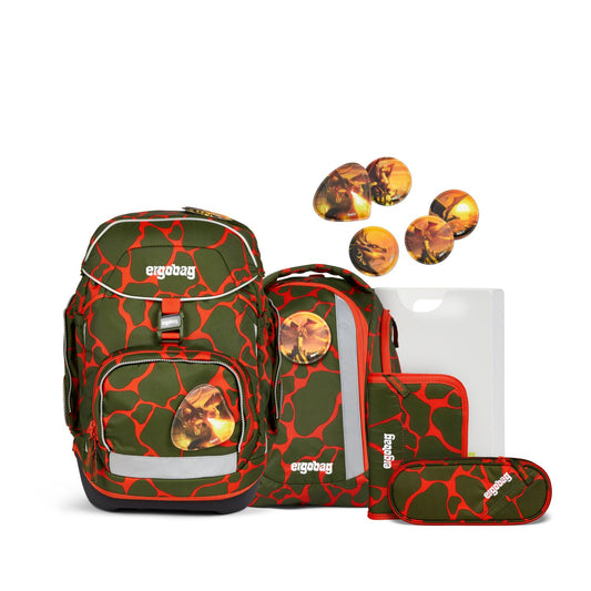 Schulranzen-Set Pack FeuerspeiBär 6-tlg., Kollektion 2023