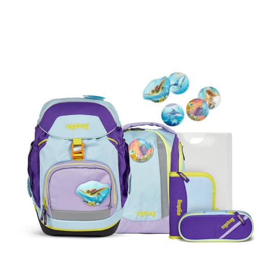 Schulranzen-Set Pack TauchBär 6-tlg.