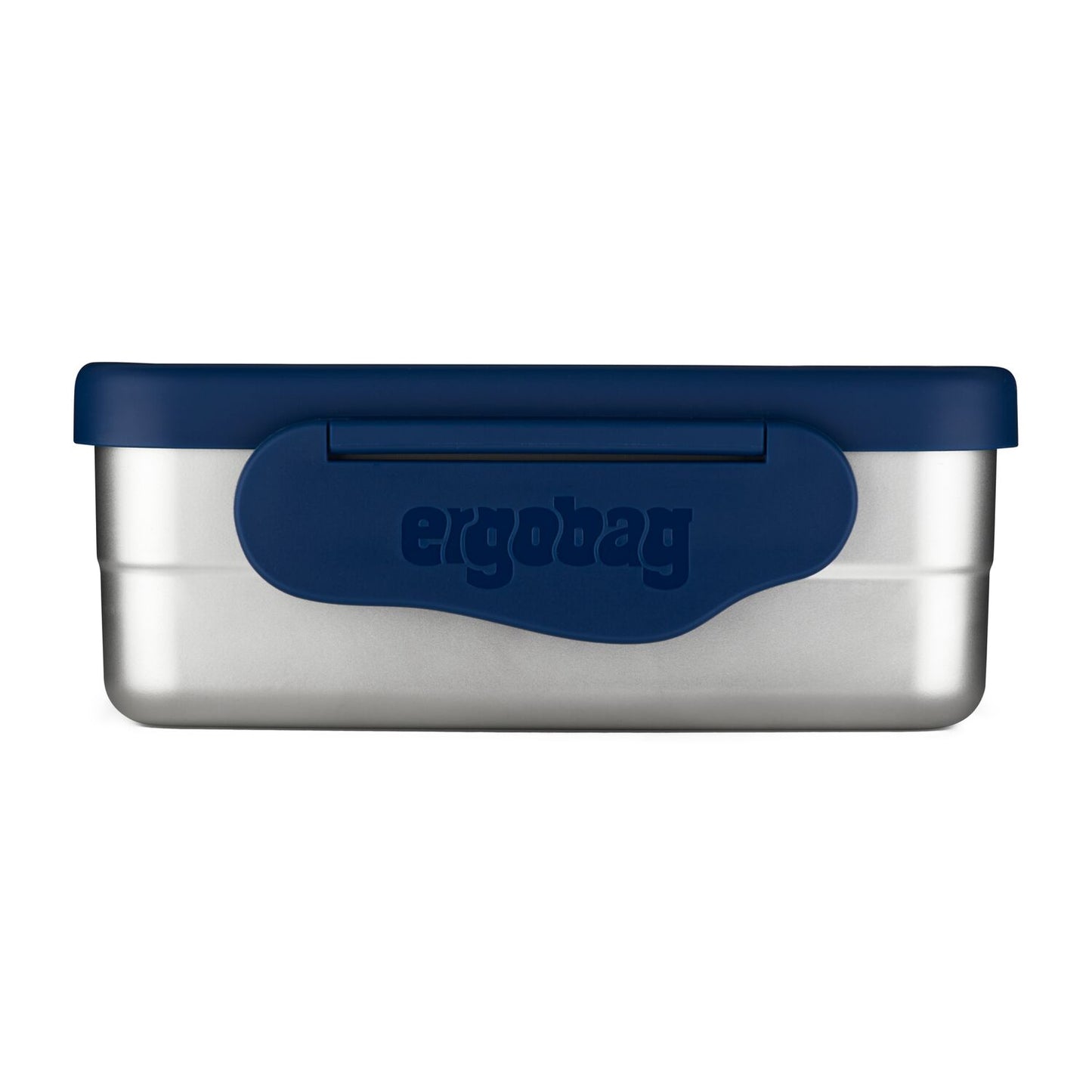 Edelstahl Brotdose Blau 2-teilig
