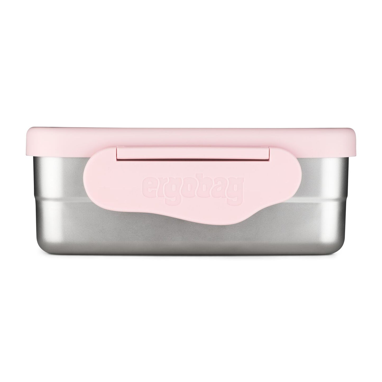 Edelstahl Brotdose Rosa 2-teilig