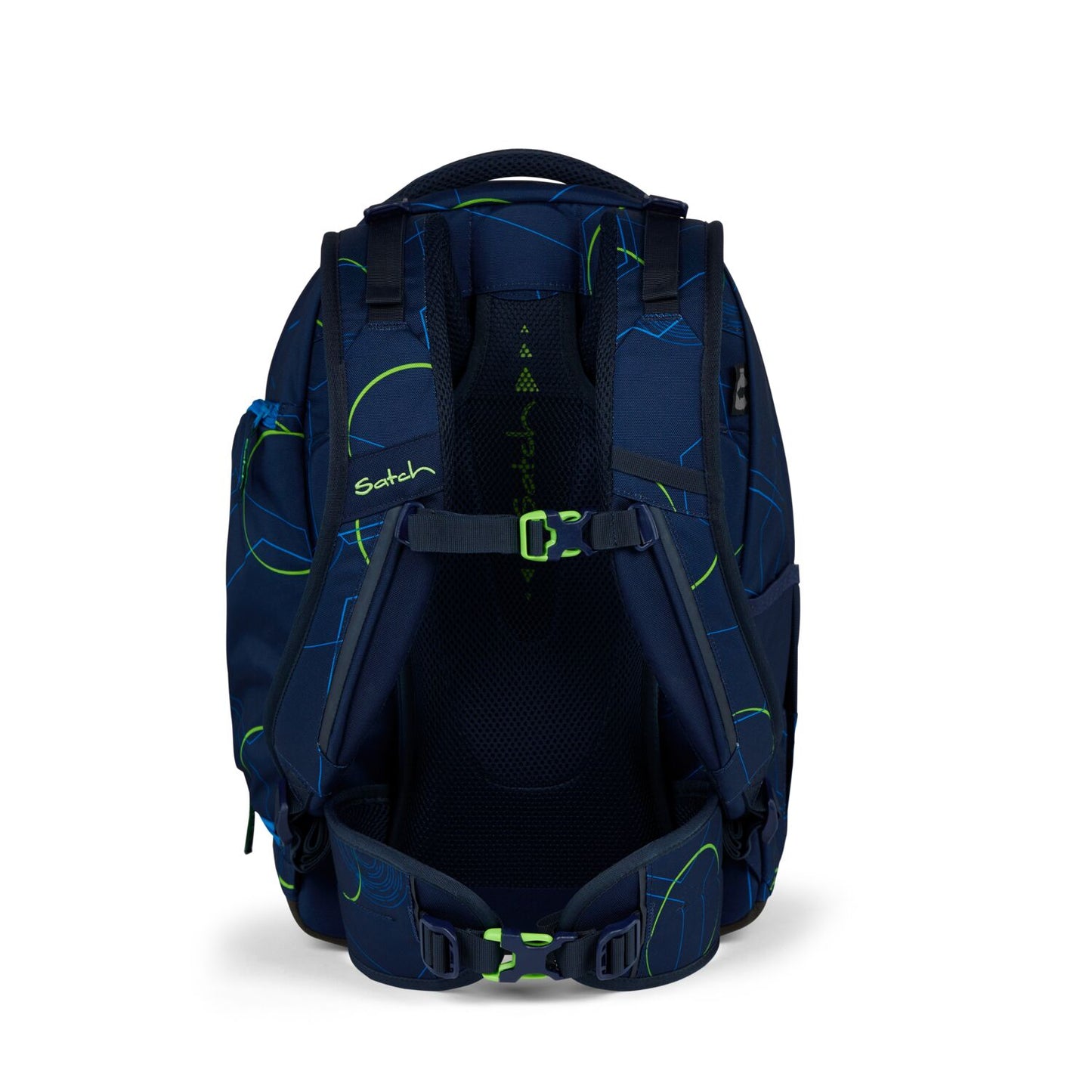 Schulrucksack-Set MATCH Blue Tech 2-teilig, Kollektion 2024