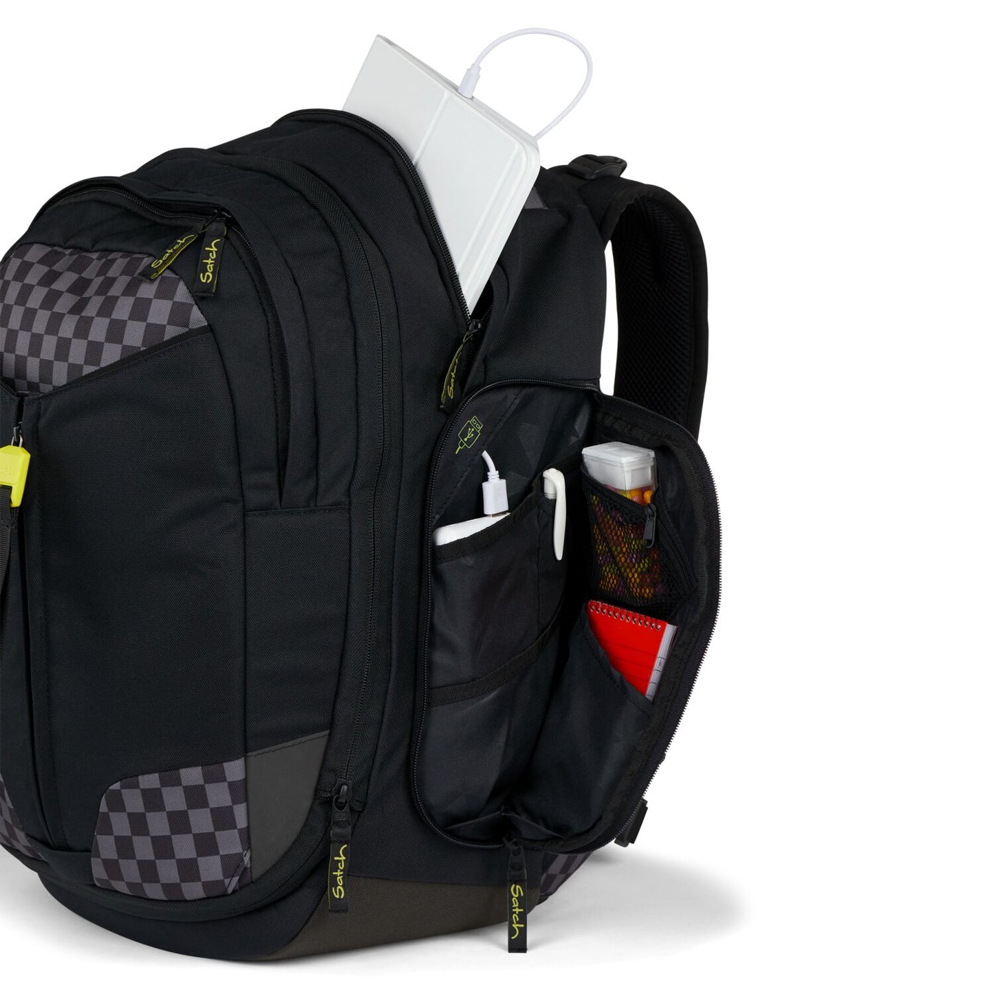 Schulrucksack-Set MATCH Dark Skate 3-teilig, Kollektion 2024