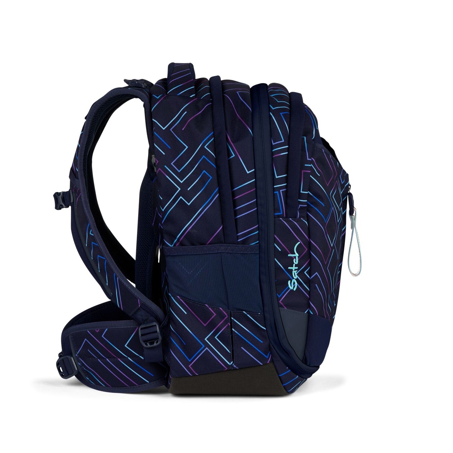 Schulrucksack-Set MATCH Purple Laser 4-teilig
