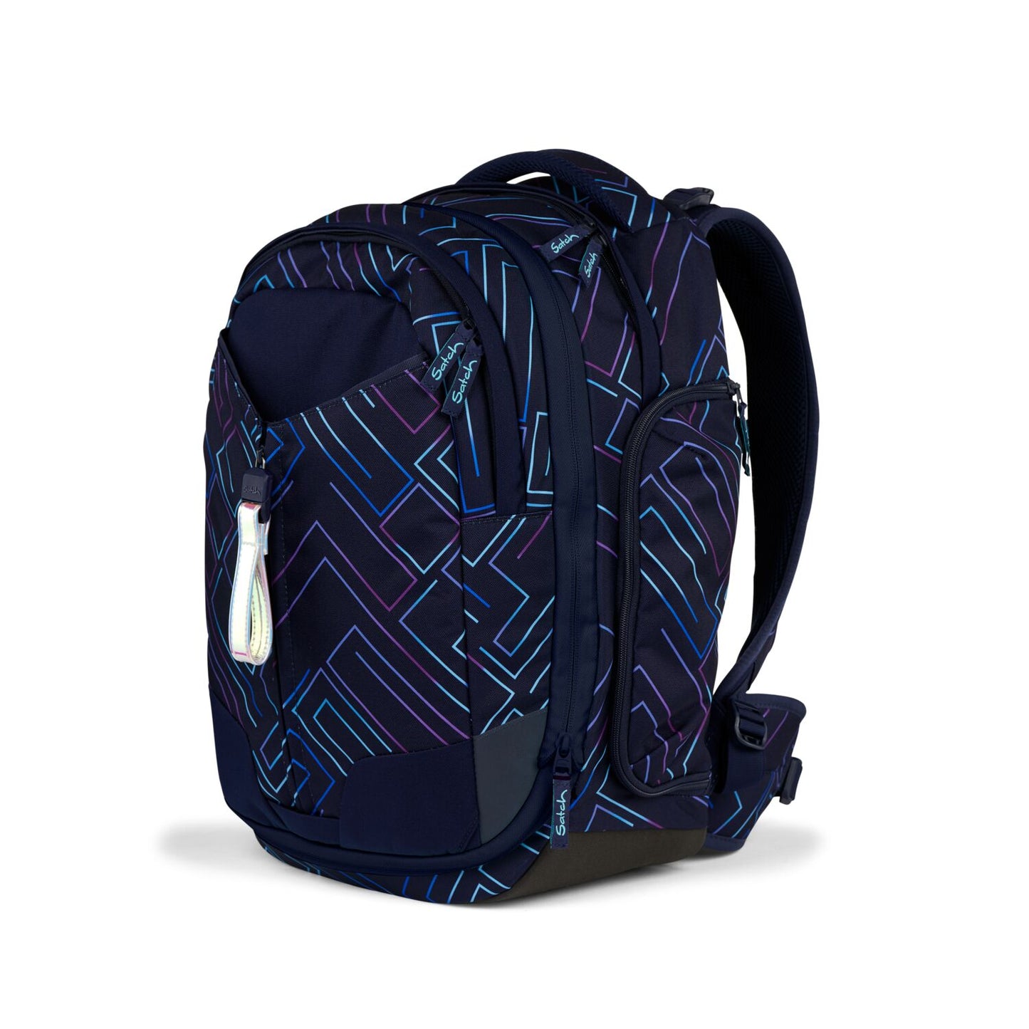 Schulrucksack-Set MATCH Purple Laser 2-teilig