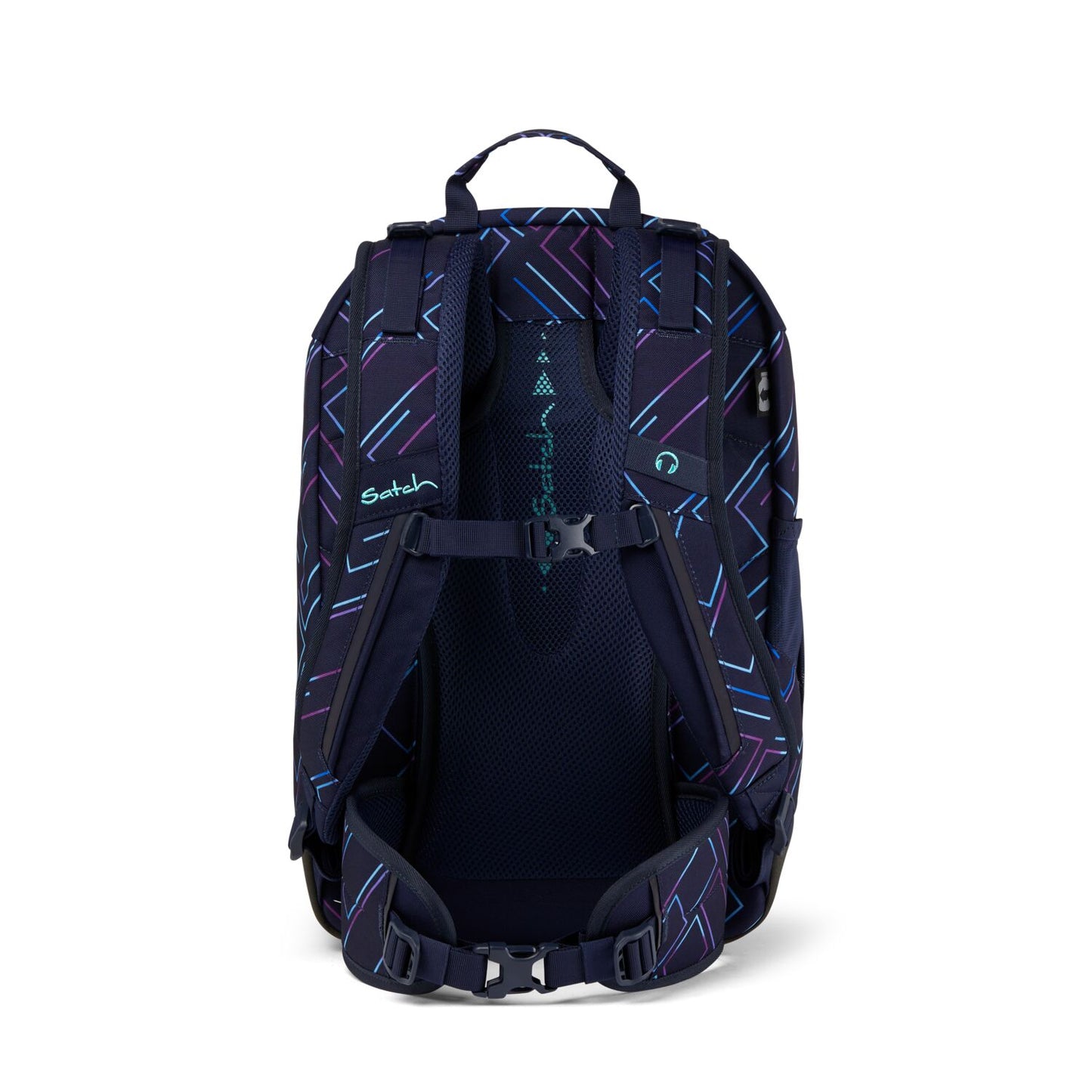 Schulrucksack-Set AIR Purple Laser 3-teilig, Kollektion 23/24