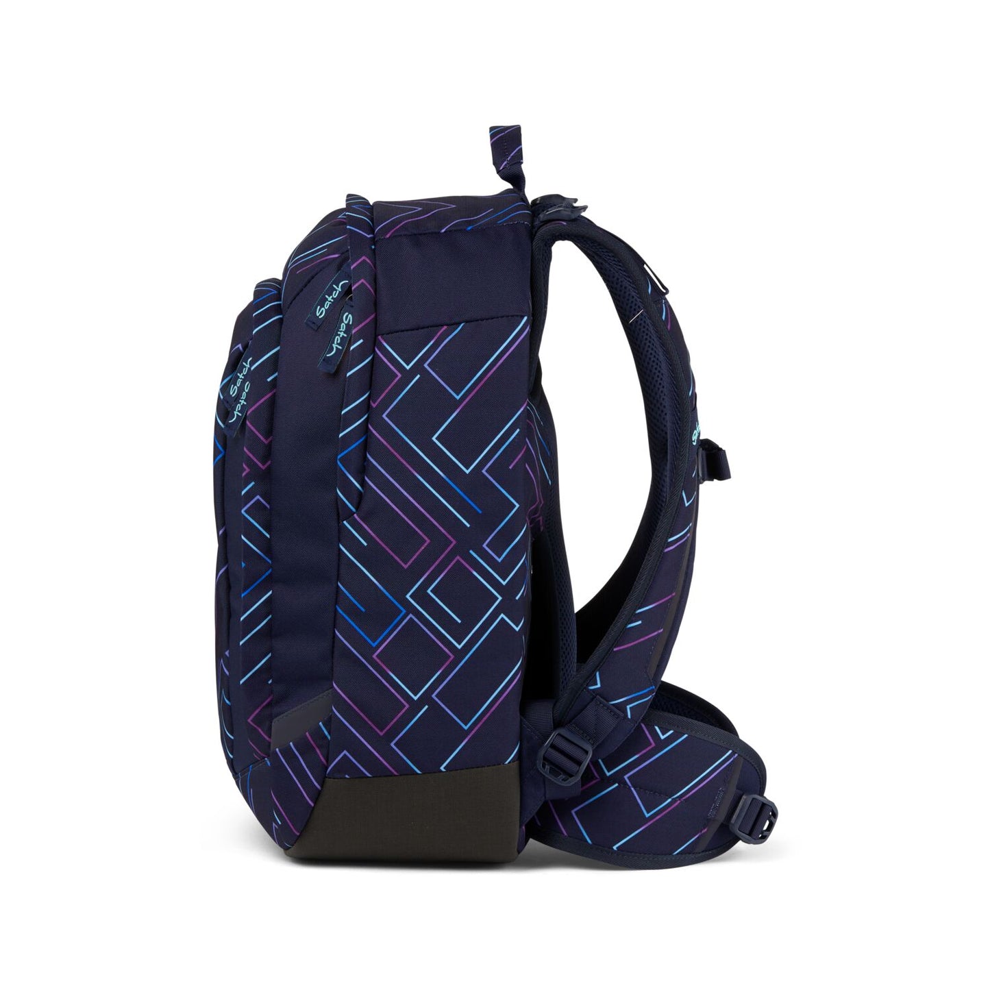 Schulrucksack-Set AIR Purple Laser 2-teilig, Kollektion 23/24