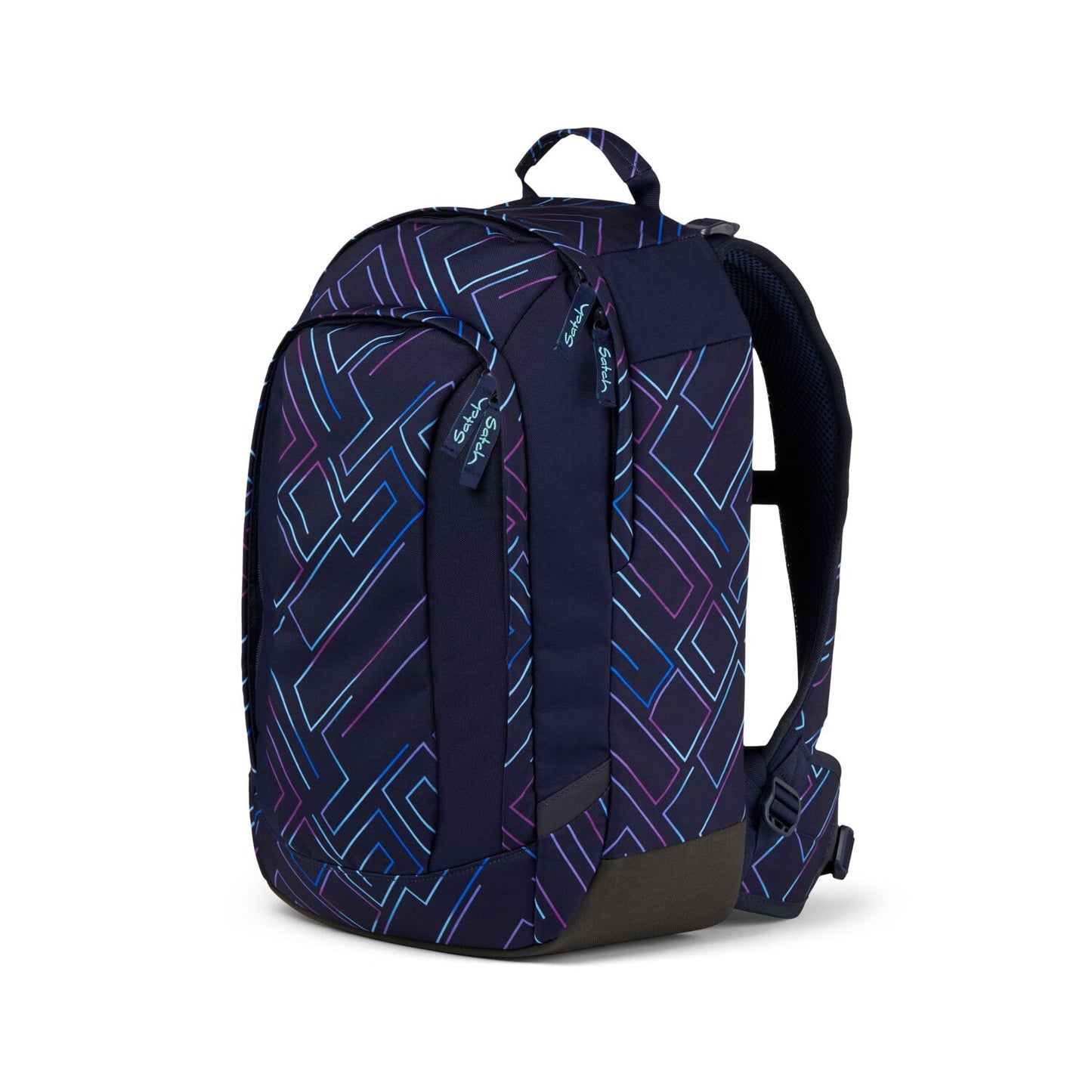 Schulrucksack-Set AIR Purple Laser 3-teilig, Kollektion 23/24