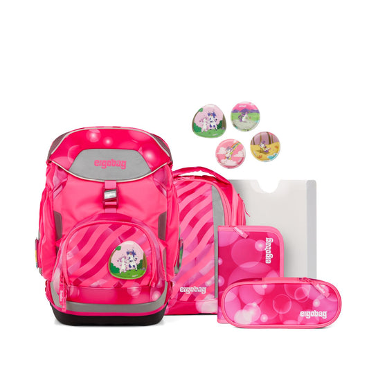 Schulranzen-Set PACK KuntBärbuntes Einhorn 6-teilig