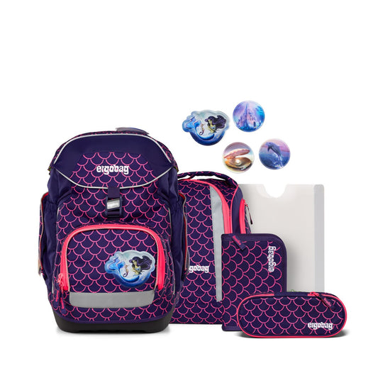 Schulranzen-Set PACK PerlentauchBär 6-teilig