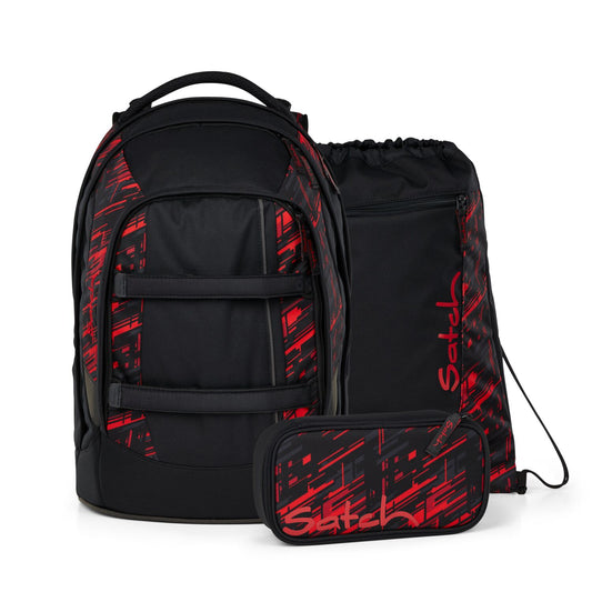 Schulrucksack-Set PACK Night Rider 3-teilig, Kollektion 2025