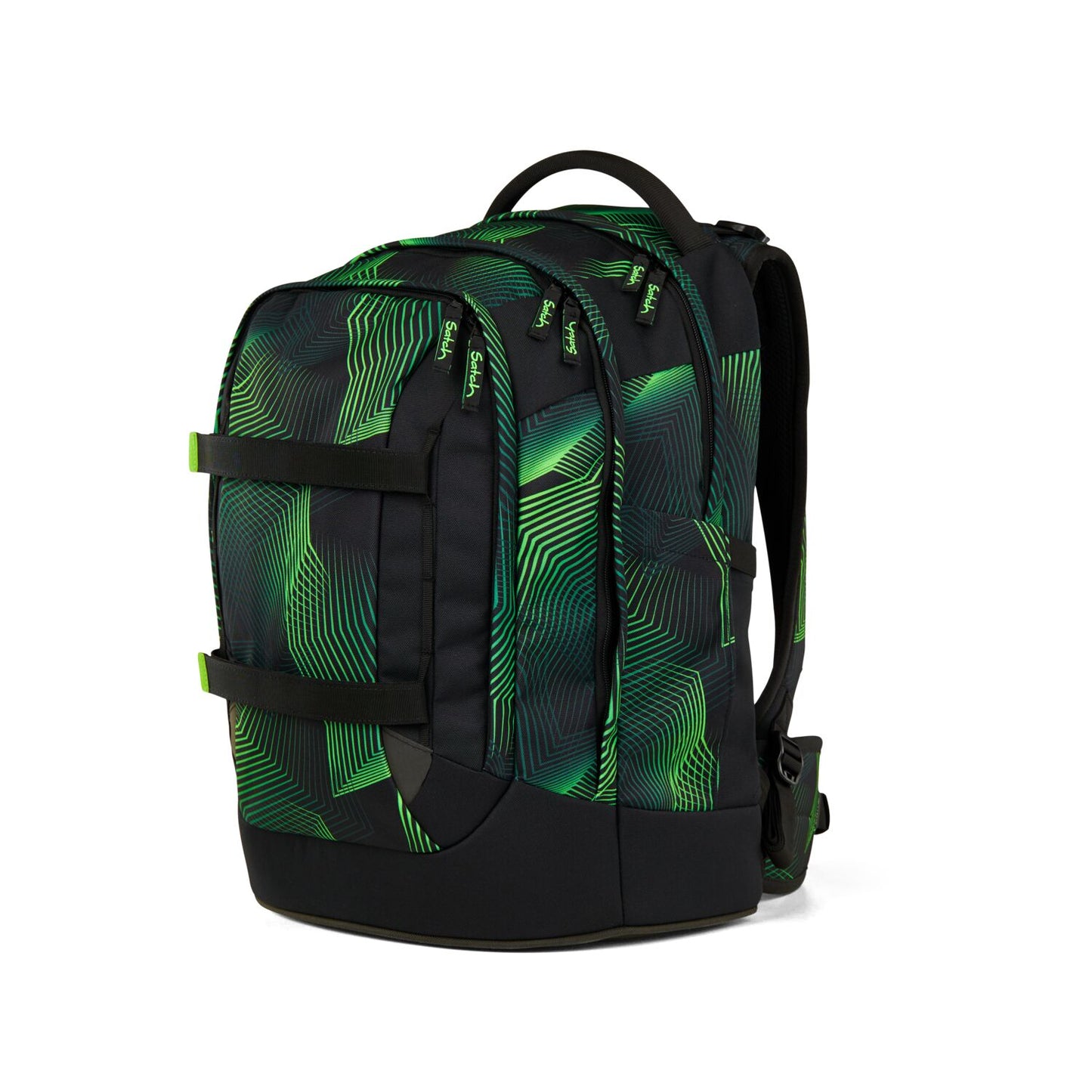 Schulrucksack-Set PACK Seismic Green 4-teilig