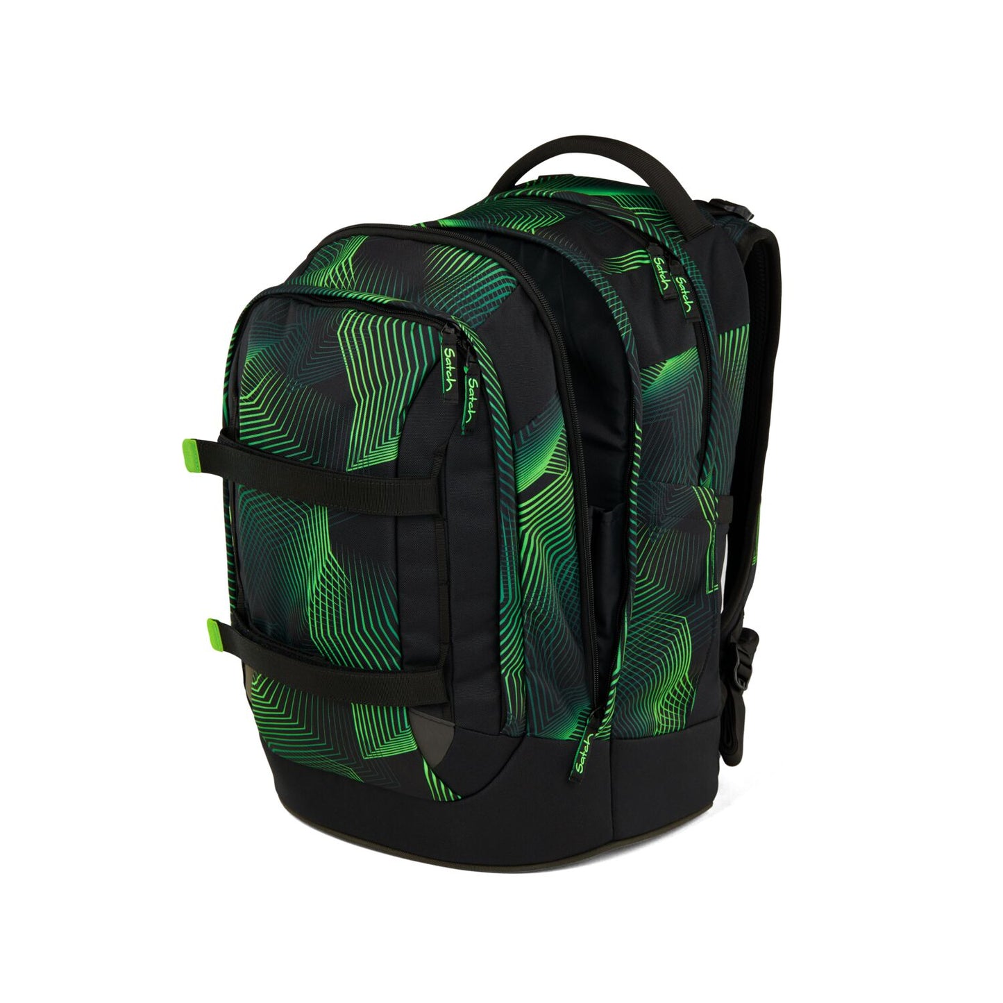 Schulrucksack-Set PACK Seismic Green 4-teilig