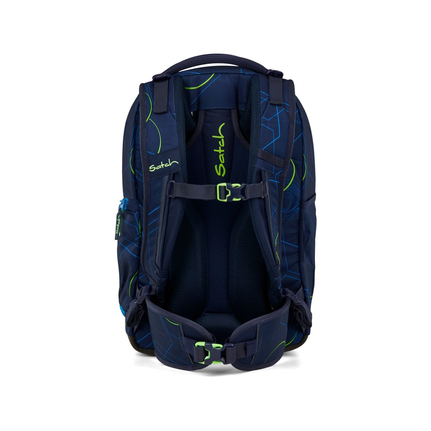 Schulrucksack-Set MATCH Blue Tech 3-teilig, Kollektion 2025