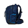 Schulrucksack-Set MATCH Blue Tech 4-teilig