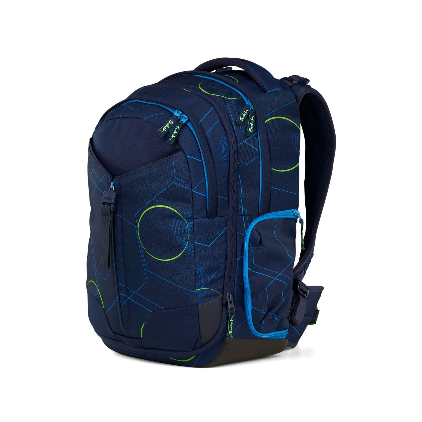 Schulrucksack-Set MATCH Blue Tech 2-teilig, Kollektion 2025