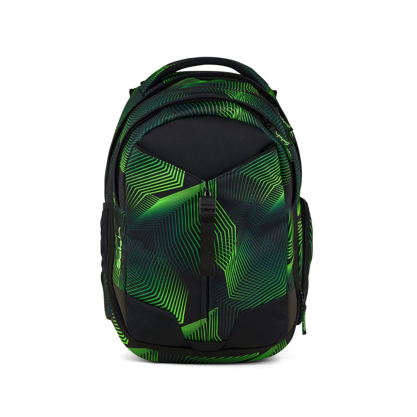Schulrucksack-Set MATCH Seismic Green 2-teilig