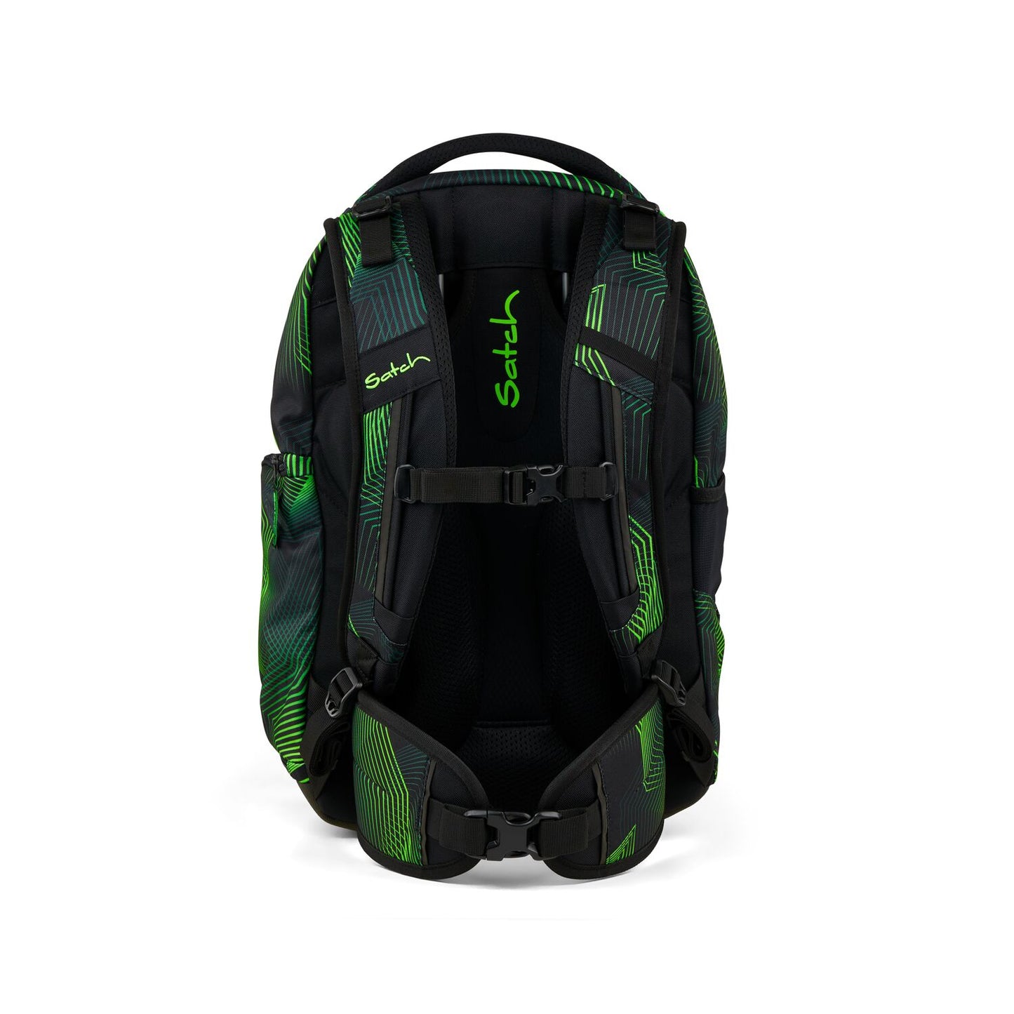 Schulrucksack-Set MATCH Seismic Green 3-teilig