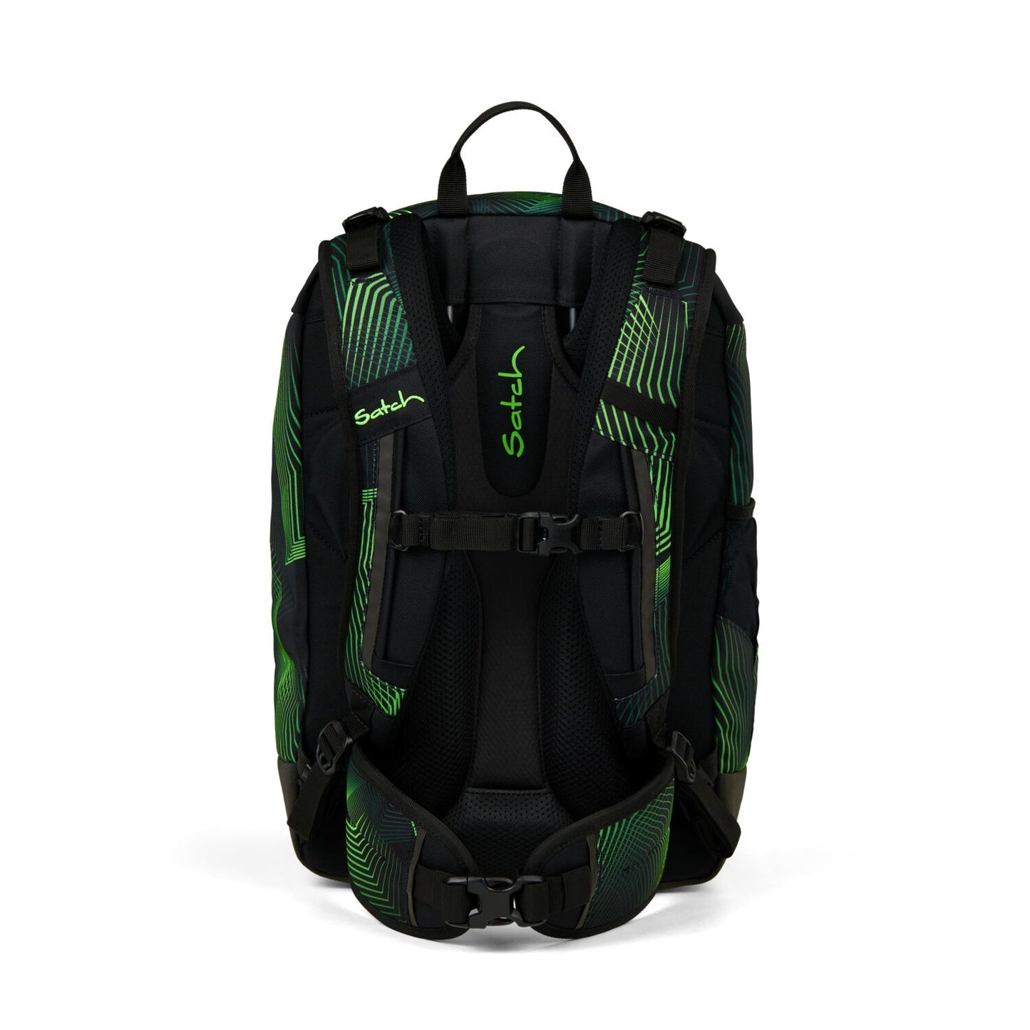 Schulrucksack-Set AIR Seismic Green 2-teilig