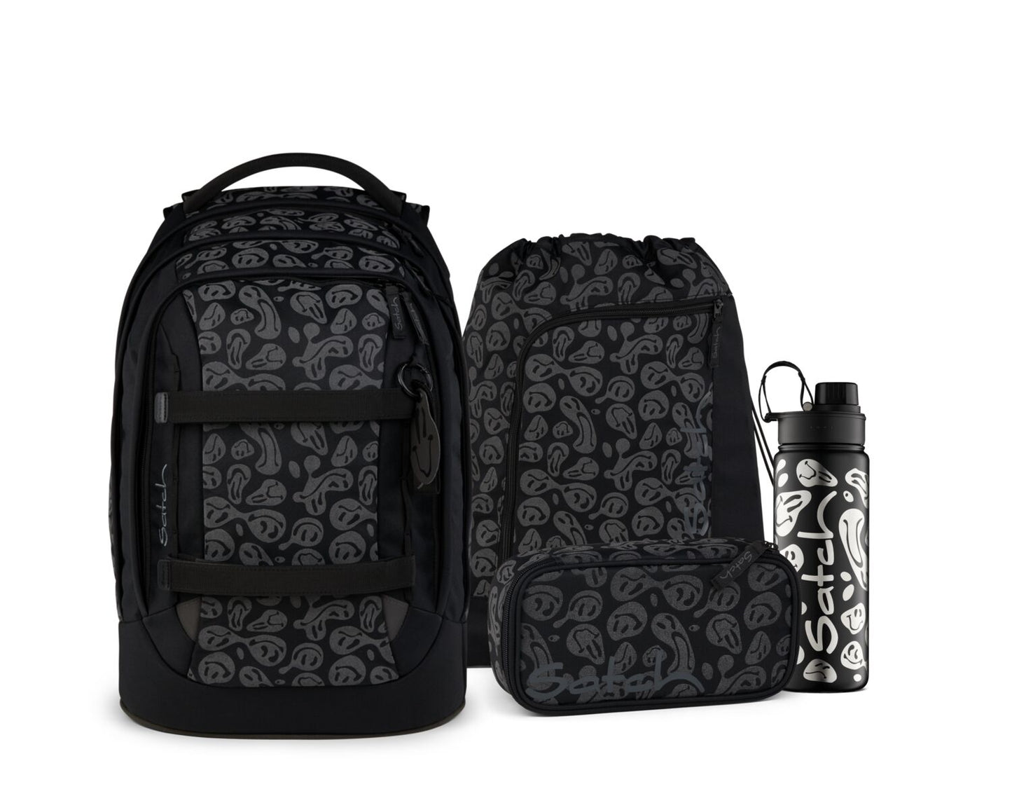 Schulrucksack-Set PACK Blurry Faces 4-teilig