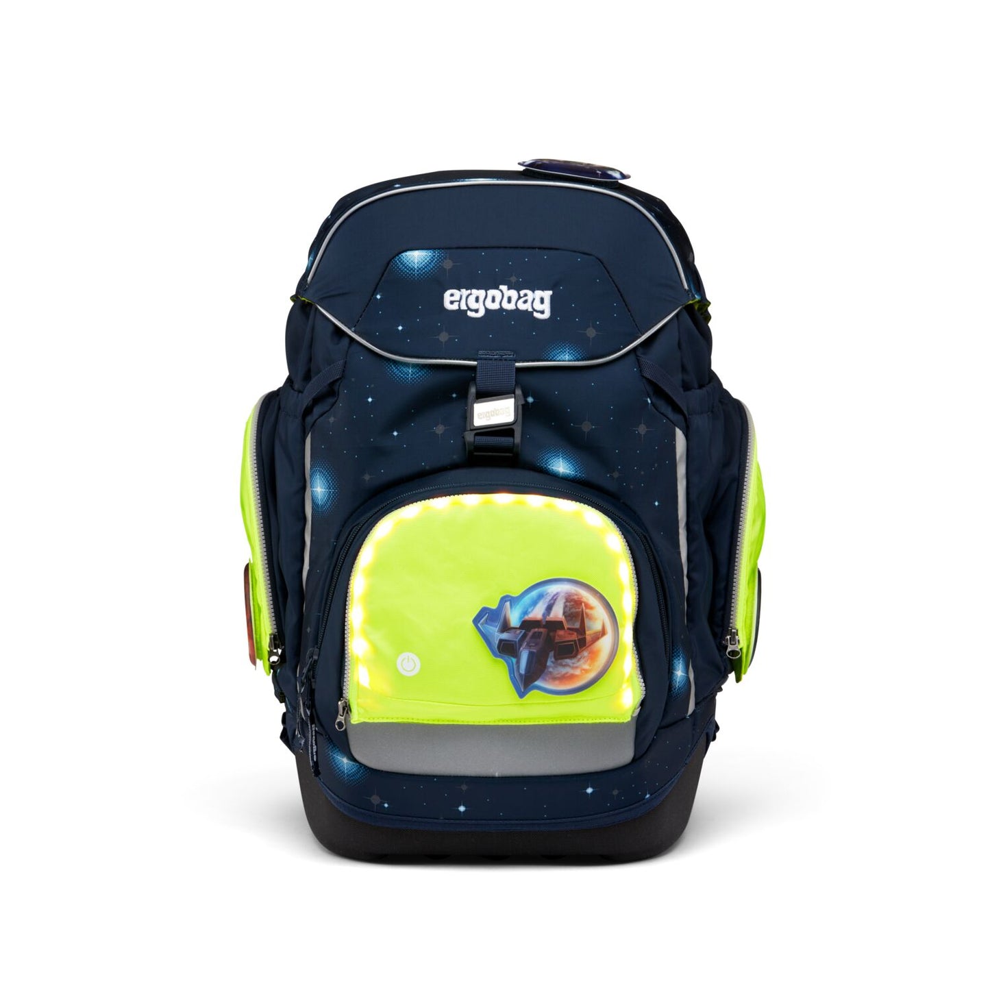 Fluo LED Zip-Set Gelb Sicherheits-Set