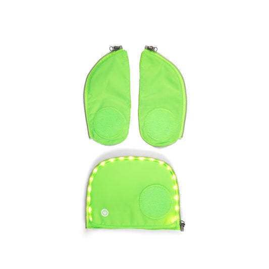 Fluo LED Zip-Set Grün Sicherheits-Set