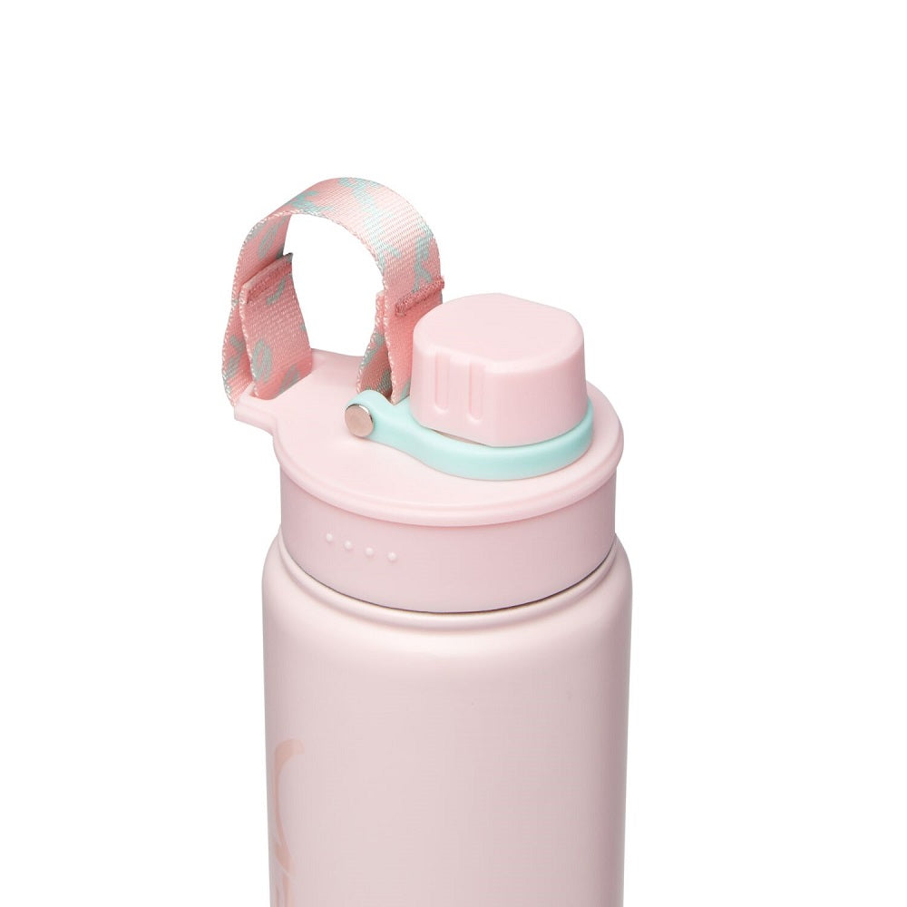 Edelstahl Trinkflasche 0,5 l Rosa