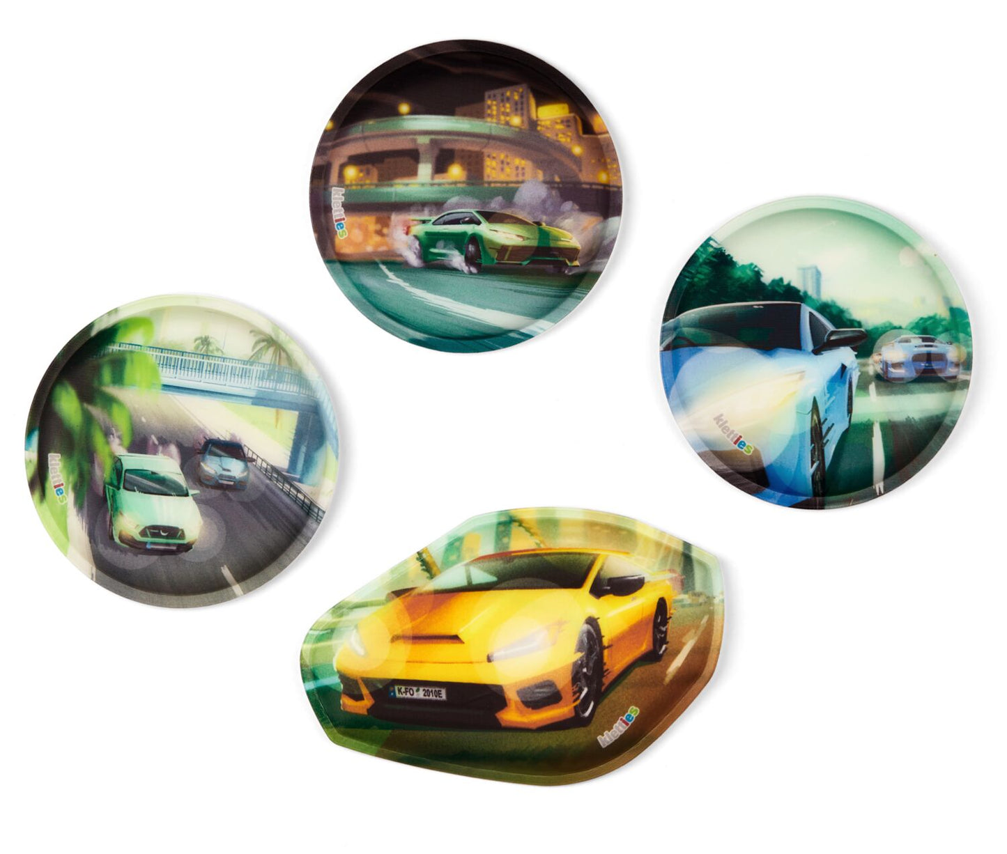 Schulranzen-Set CUBO LIGHT CyBär Race 5-teilig, 25/26