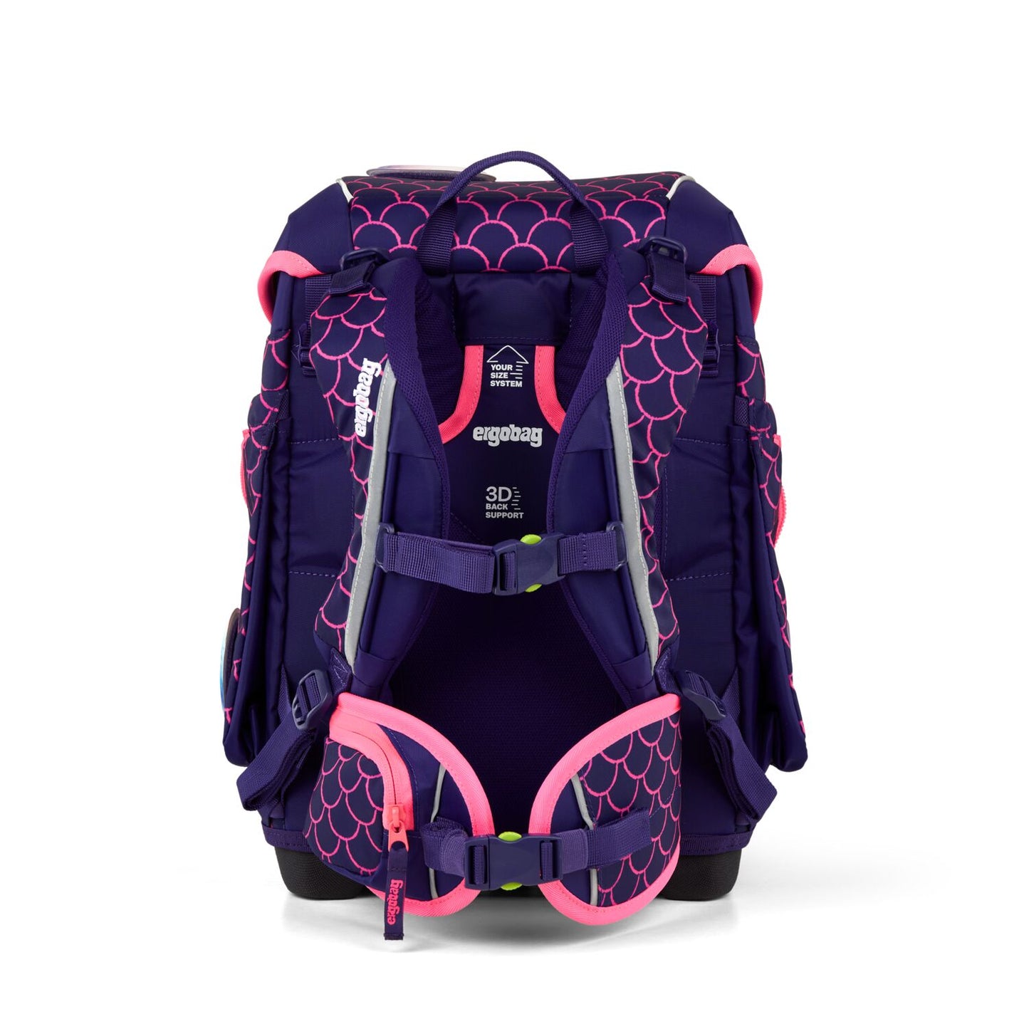 Schulranzen-Set CUBO PerlentauchBär 5-teilig, 25/26