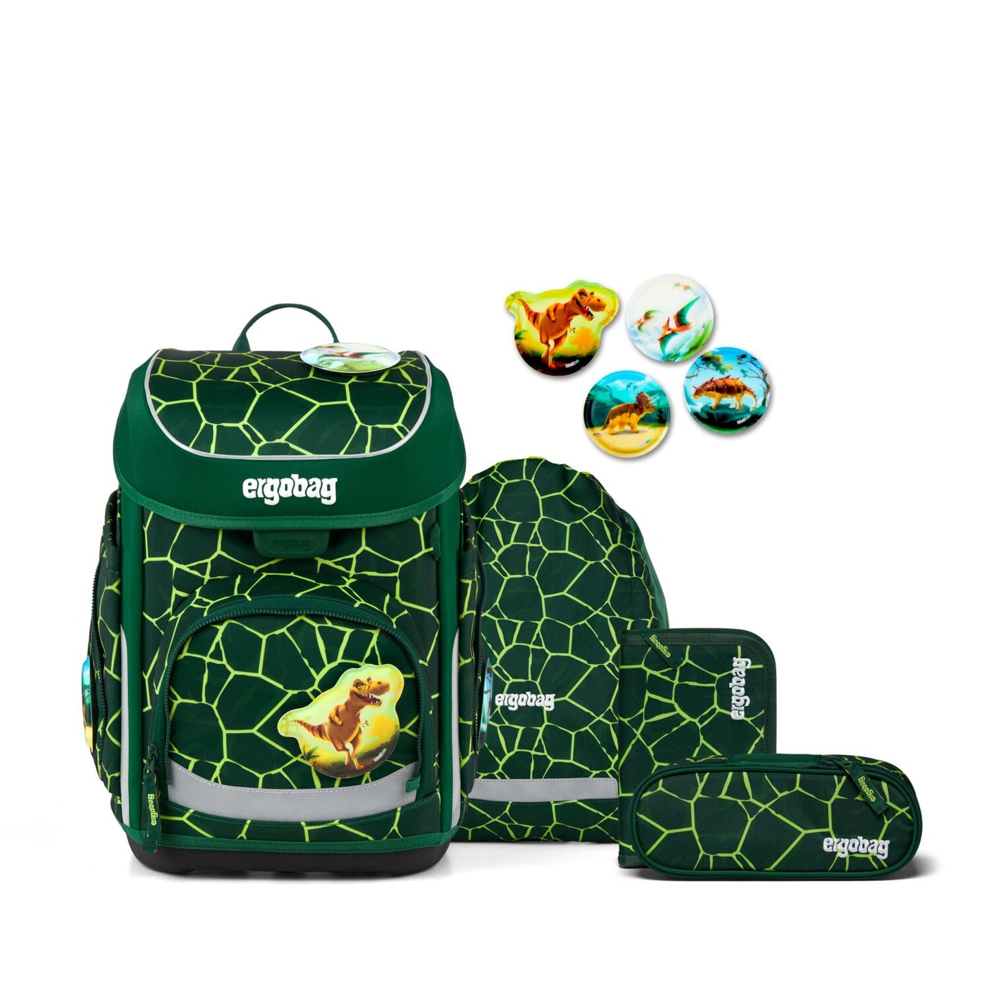 Schulranzen-Set CUBO BärRex 5-teilig, 25/26