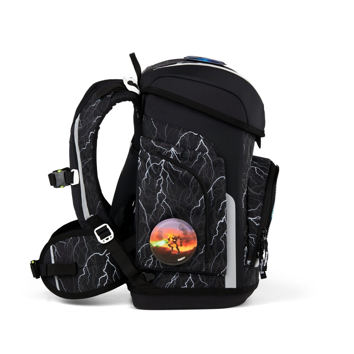 Schulranzen-Set CUBO Super ReflektBär 5-teilig, 25/26