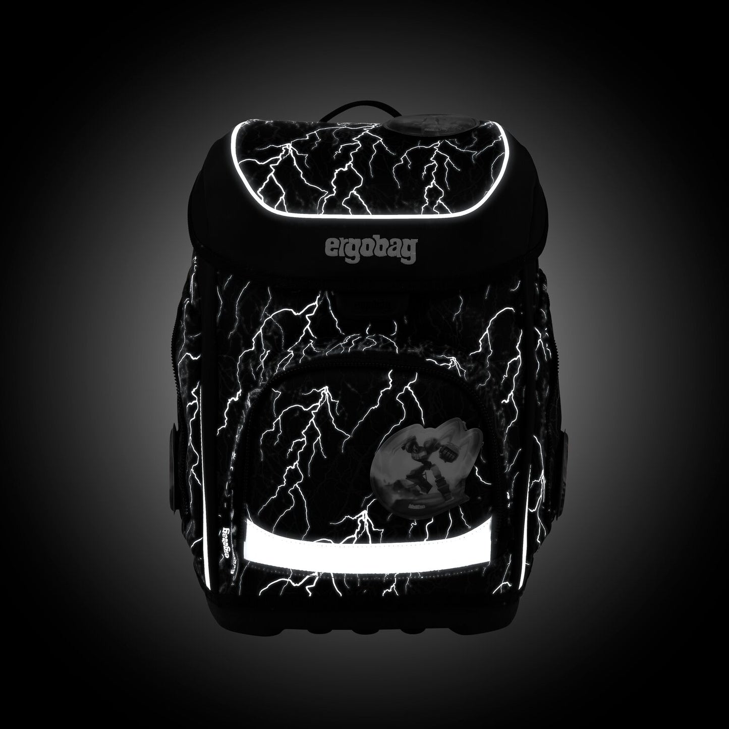 Schulranzen-Set CUBO Super ReflektBär 5-teilig, 25/26