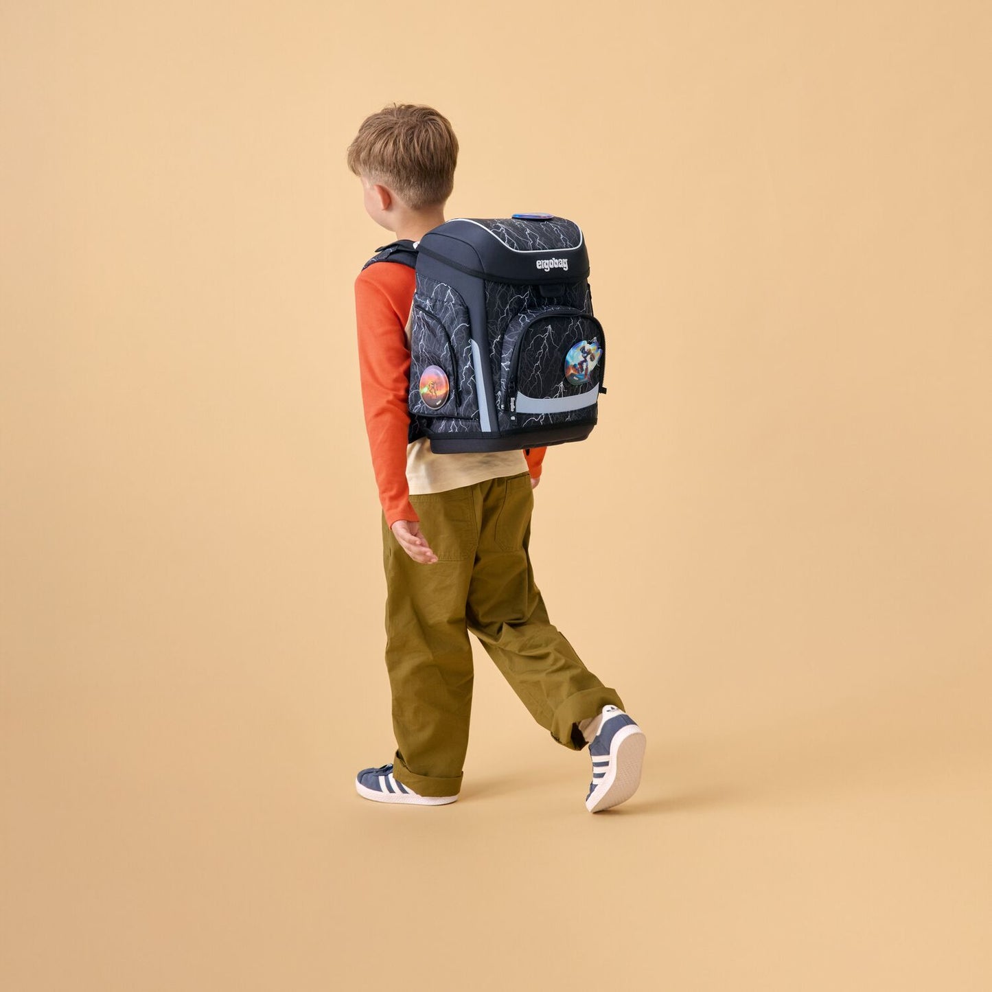 Schulranzen-Set CUBO Super ReflektBär 6-teilig, 25/26